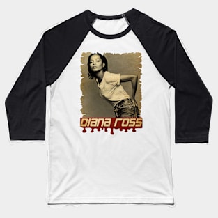 Diana Ross Vintage Baseball T-Shirt